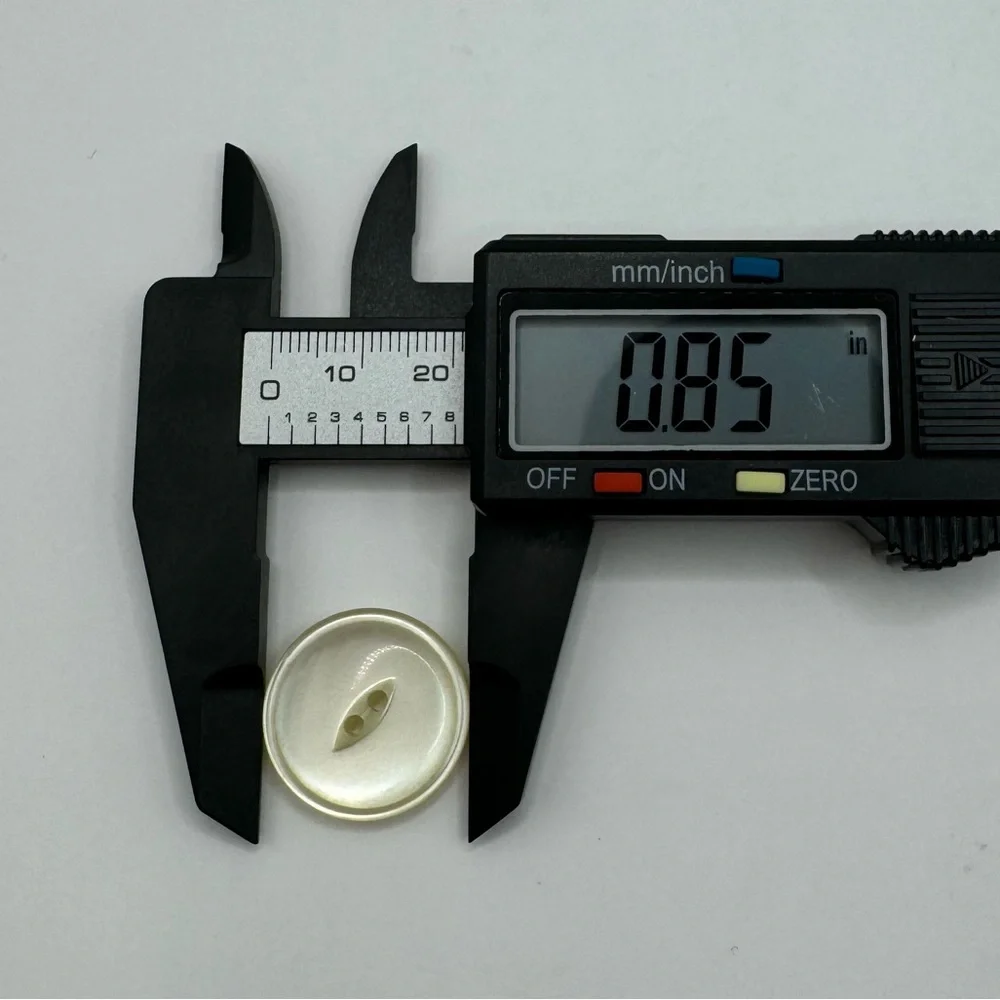 VINTAGE Metal Plastic MOP & Crystal Buttons - Lot of 25 - Picture 7 of 17